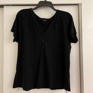 Sanctuary Soft Black Tee